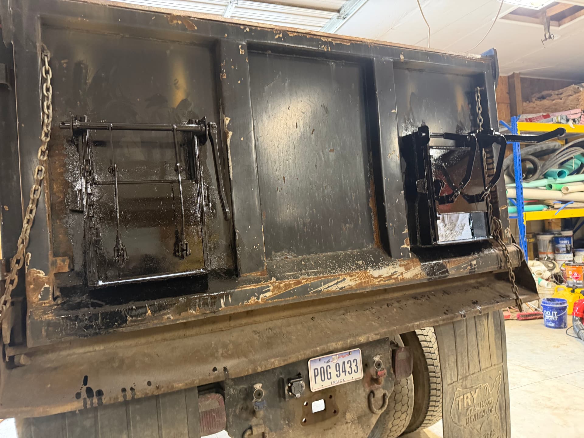 Coal Chute Welding Repairs on a Hard-Working Commercial Dump Truck image