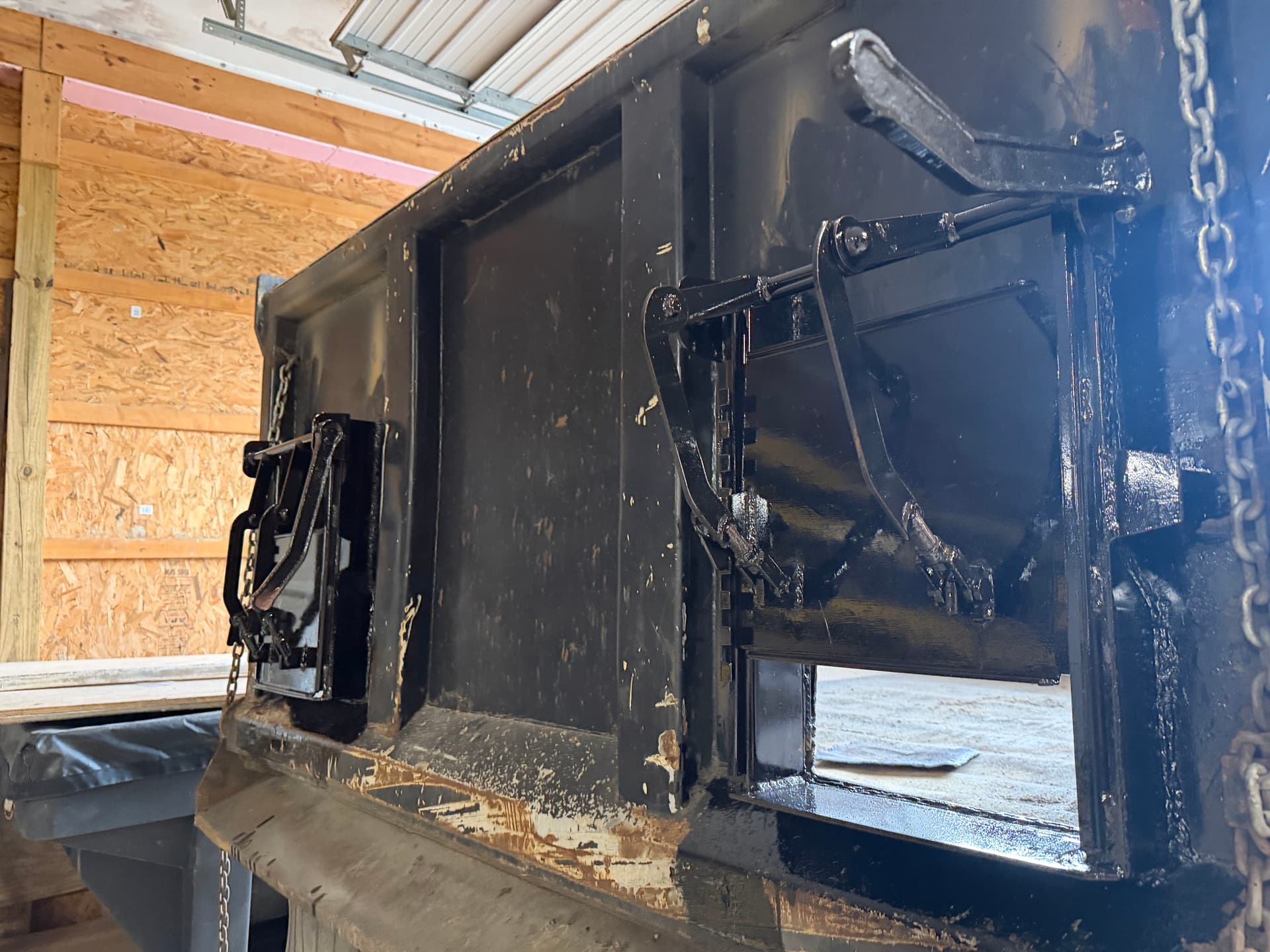 Gallery photos for Coal Chute Welding Repairs on a Hard-Working Commercial Dump Truck: Image #1